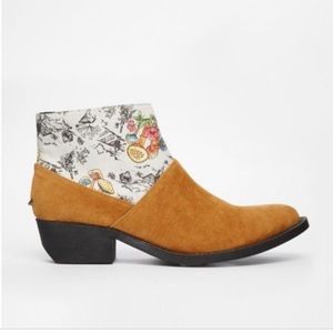 YRU western mushroom boots